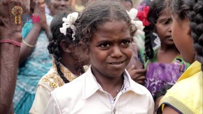 SEESHA humanitarian outreach with children